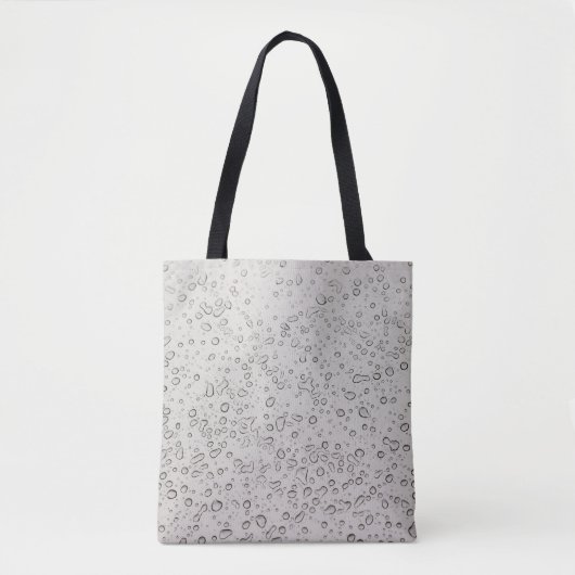 Waterdruppels Tote Bag (Voorkant)