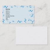 Waterdruppels Visitekaartje (Voorkant / Achterkant)