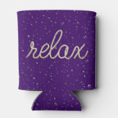 Waterdruppeltje met de Koelbox van de Tekst van de Blikjeskoeler (Achterkant)