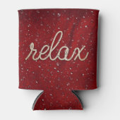 Waterdruppeltje met de Koelbox van de Tekst van de Blikjeskoeler (Voorkant)