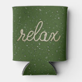 Waterdruppeltje met de Koelbox van de Tekst van de Blikjeskoeler (Voorkant)