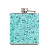 Waterdruppeltjes voor waterhuisdieren heupfles (Achterkant)