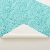 Waterdruppeltjes voor waterhuisdieren sherpa deken (3/4)