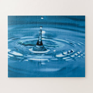 waterdruppelzijde legpuzzel