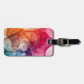 Watered Colour Bagagelabel (Voorkant horizontaal)