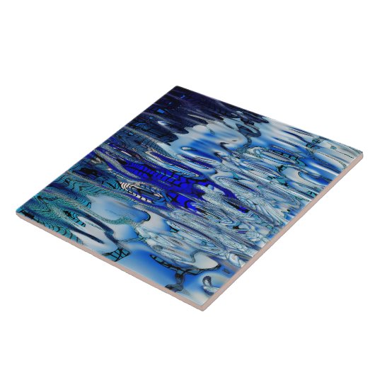 Watereffect Tegeltje (Zijkant)