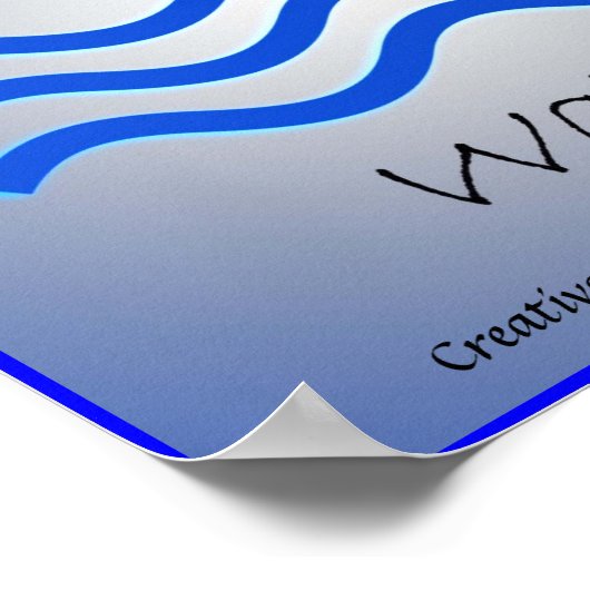 Waterelement Poster (Hoek)