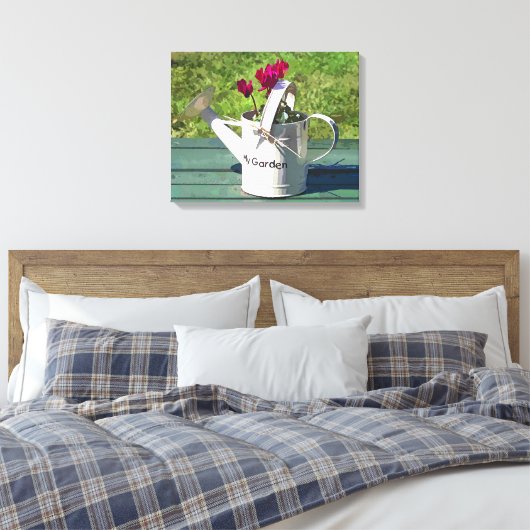 WATEREN KAN CANVAS AFDRUK (Insitu (Slaapkamer))