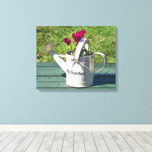 WATEREN KAN CANVAS AFDRUK (Insitu (Houten vloer))