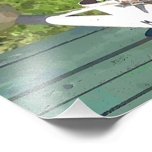 WATEREN KAN FOTO AFDRUK (Hoek)