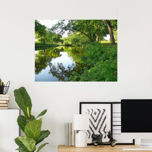 Wateren Licht deel 2 Poster (Thuiskantoor)