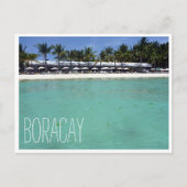 wateren rond het strand in de wateren rond de bora briefkaart (Voorkant)