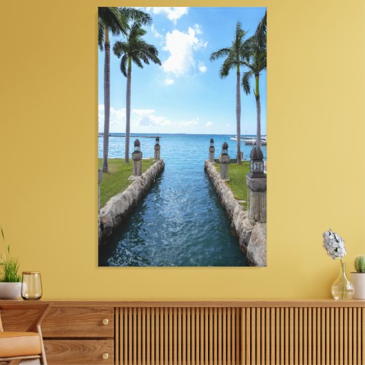 Wateren van Aruba Canvas Afdruk (Insitu (Woonkamer))