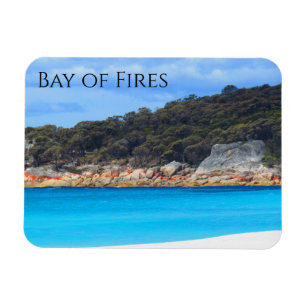 wateren van de baai van bosbranden magneet