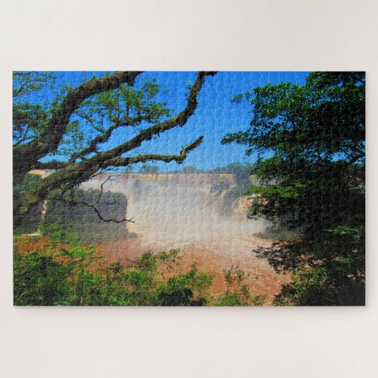 wateren van de herfst iguazu legpuzzel (Horizontaal)