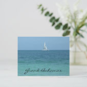 wateren van grand bahamas briefkaart (Staand voorkant)