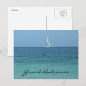 wateren van grand bahamas briefkaart (Voorkant / Achterkant)