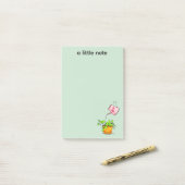 Waterende Liefde, Gelukkig Kamerplant Post-it® Notes (Op bureau)