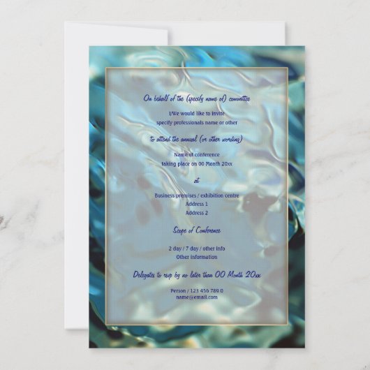 Waterenergiebedrijf Kaart (Achterkant)