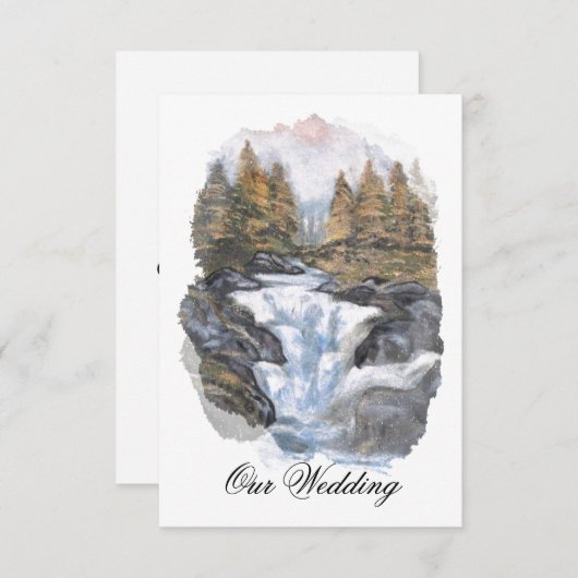 WATERFALEN (Voorkant / Achterkant)