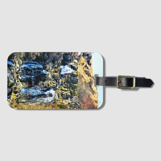 WATERFALEN BAGAGELABEL (Voorkant (horizontaal))