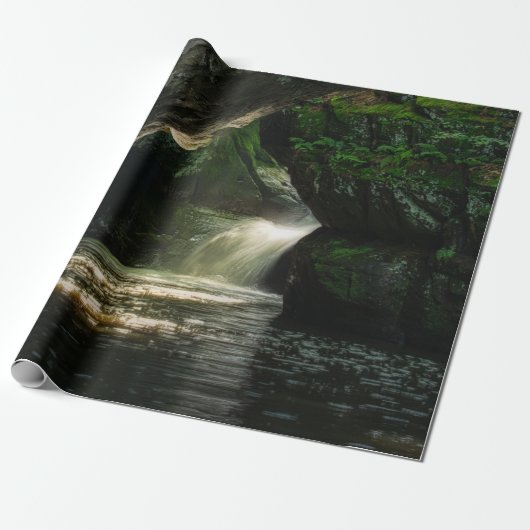 WATERFALEN CADEAUPAPIER (Uitgerold)