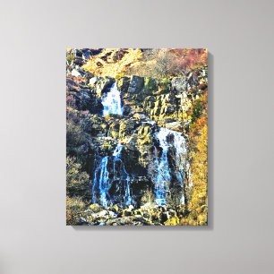 WATERFALEN CANVAS AFDRUK