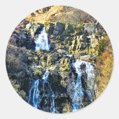 WATERFALEN RONDE STICKER (Voorkant)