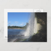 Waterfall 1, Venezolaanse Oerwoud Landscape Fine A Briefkaart (Voorkant / Achterkant)