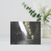Waterfall 2, Venezuela Oerwoud Landscape Fine Art Briefkaart (Staand voorkant)