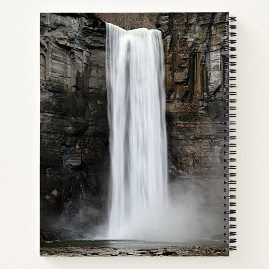 Waterfall Aangepast Notitieboek (Achterkant)