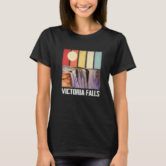Waterfall Africa Victoria Herfsten Souvenir Zimbab T-shirt