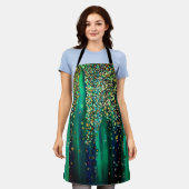 Waterfall Apron Schort (Gedragen)