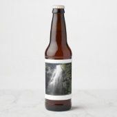 Waterfall Beer Bottle Labels Bier Etiket (Voorkant)