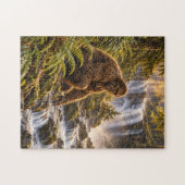Waterfall Bewaker Bigfoot Puzzel (Horizontaal)