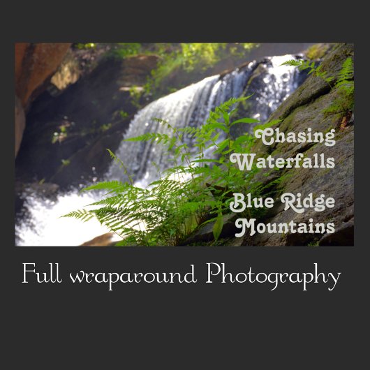 Waterfall Blue Ridge Mountains NC Mok