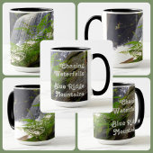 Waterfall Blue Ridge Mountains NC Mok