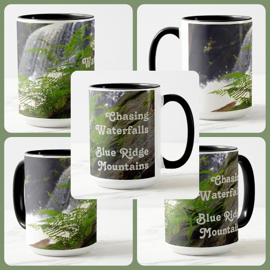 Waterfall Blue Ridge Mountains NC Mok