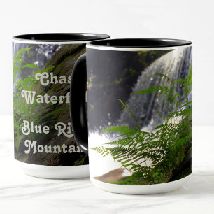 Waterfall Blue Ridge Mountains NC Mok