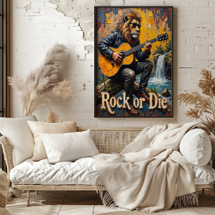 Waterfall Blues: de melodie van de leeuw Poster