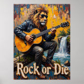 Waterfall Blues: de melodie van de leeuw Poster (Voorkant)