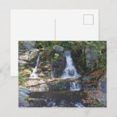 Waterfall Bobby McLean Memorial Park NC Briefkaart (Voorkant / Achterkant)