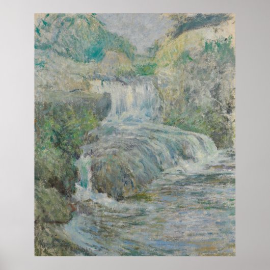 Waterfall ca. 1889-91 Poster (Voorkant)