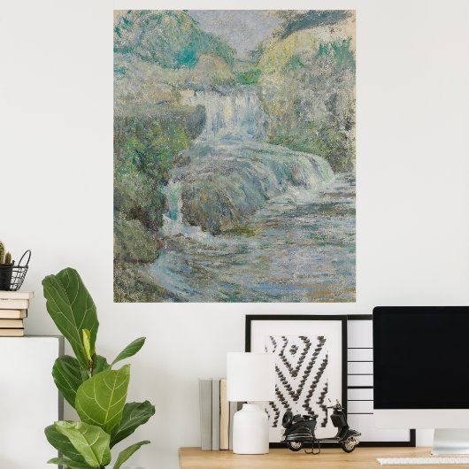 Waterfall ca. 1889-91 Poster (Thuiskantoor)