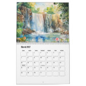 Waterfall Calendar  Kalender (Mar 2027)