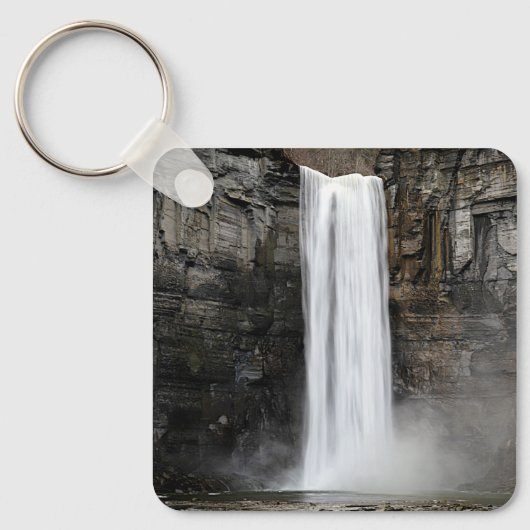 Waterfall Christelijke aangepaste Sleutelhanger (Voorkant)