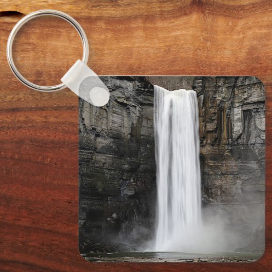 Waterfall Christelijke aangepaste Sleutelhanger (Voorkant)