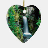 Waterfall Christine Mount Rainier Keramisch Ornament (Rechts)