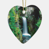 Waterfall Christine Mount Rainier Keramisch Ornament (Links)