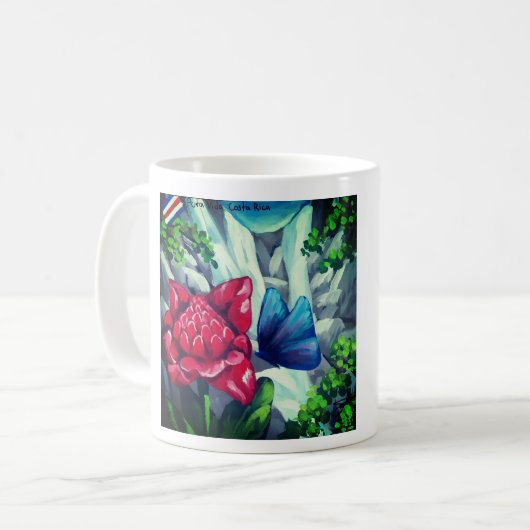 waterfall coffee mug  koffiemok (Voorkant links)